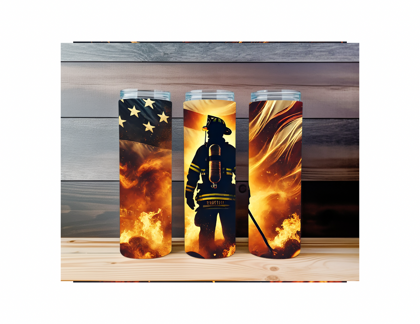 Firefighter Tribute 20 Ounce Tumbler