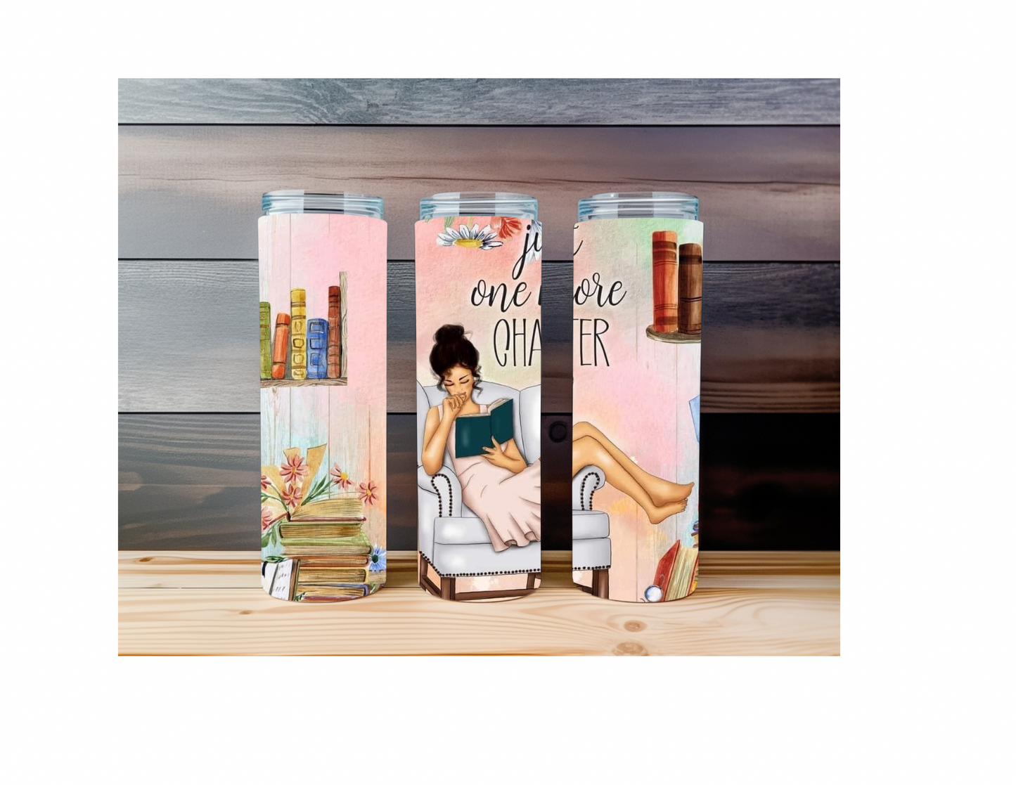 Just One More Chapter 20 Ounce Tumbler