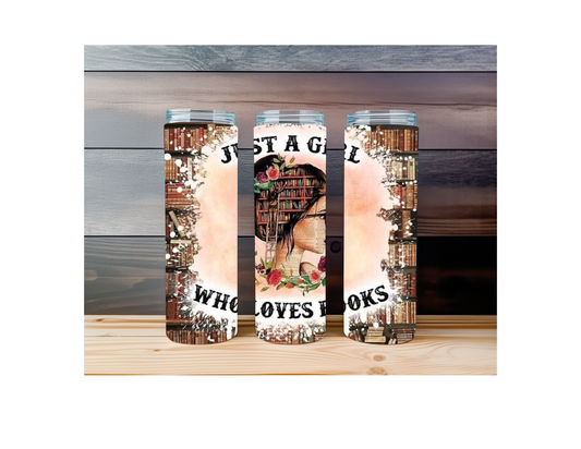 Book Lover 20 Ounce Tumbler