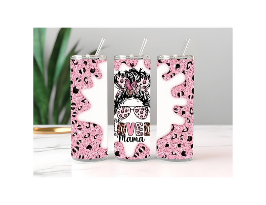 One Loved Mama 20 Ounce Tumbler