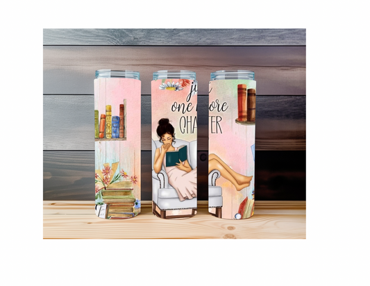 Just One More Chapter 20 Ounce Tumbler