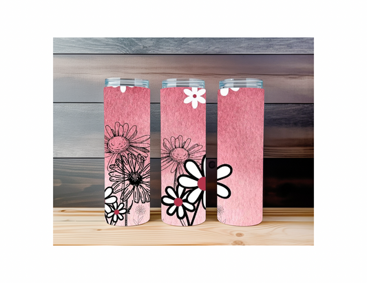 Daisy Delight 20 Ounce Tumbler